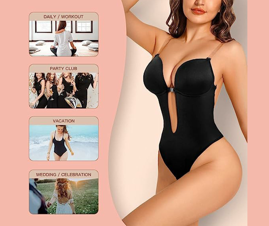 wanlady Shapewear Backless Body Bra Shaper