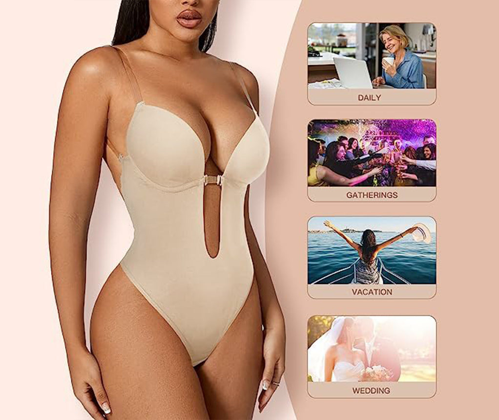 wanlady Shapewear Backless Body Bra Shaper