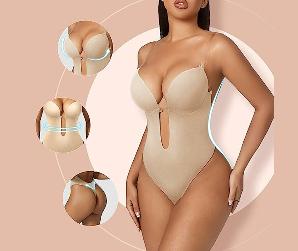 wanlady Shapewear Backless Body Bra Shaper