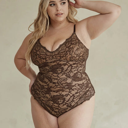 Shaping Lace Shapewear Bodysuit
