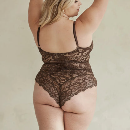 Shaping Lace Shapewear Bodysuit