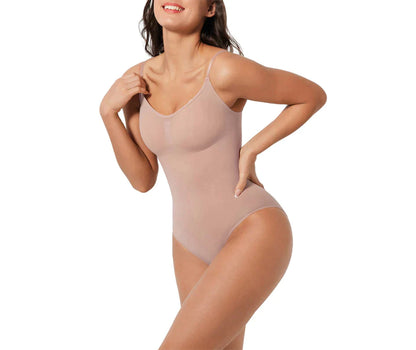 Bodysuit Shapewear for Women Tummy Control Seamless Body Shaper Suits Clothing Tops