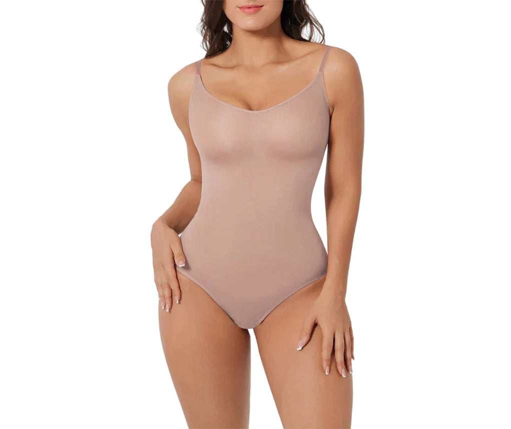 Bodysuit Shapewear for Women Tummy Control Seamless Body Shaper Suits Clothing Tops